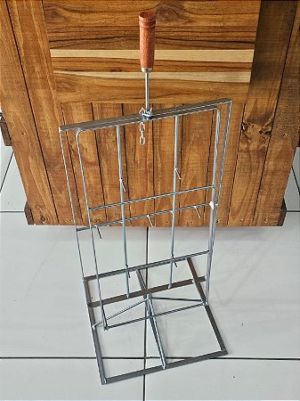 Espeto para Costela Fogo de Chão Galvanizado com Cabo M