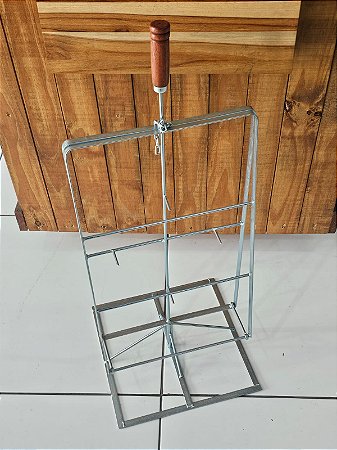 Espeto para Costela Fogo de Chão Galvanizado com Cabo P