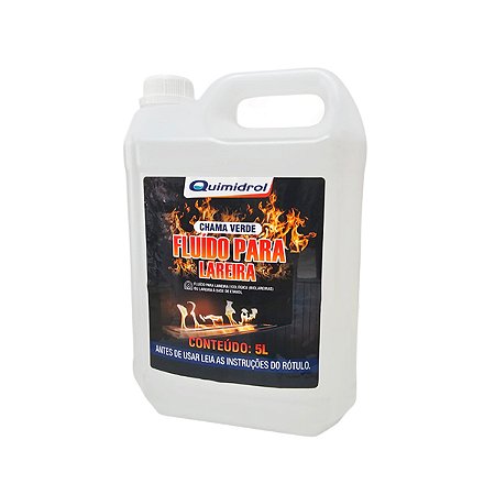 Fluído Chama Verde para Lareira Ecológica 5 Litros