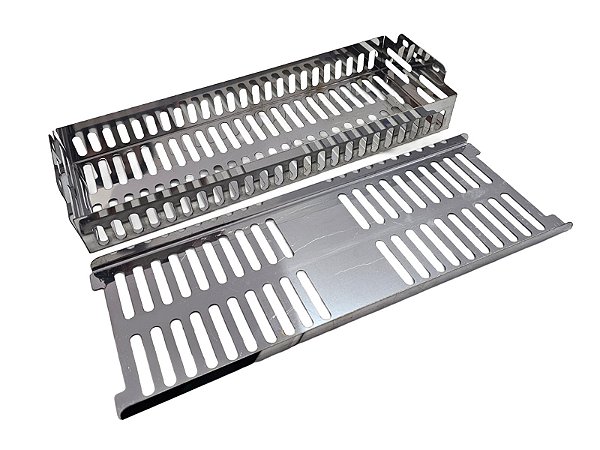Grelha de Miúdos em Inox para Espeto