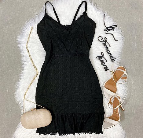 vestido de alça com bojo