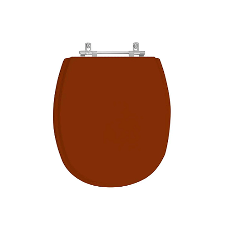 Assento Sanitario Poliester Aspen Caramelo para Vaso Deca