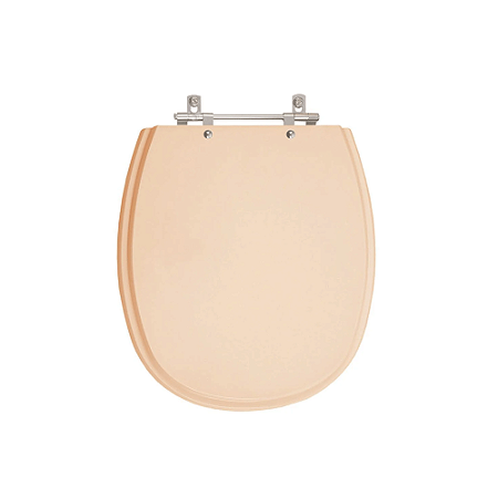 Assento Sanitário Aspen Rosa Floral para vaso Deca