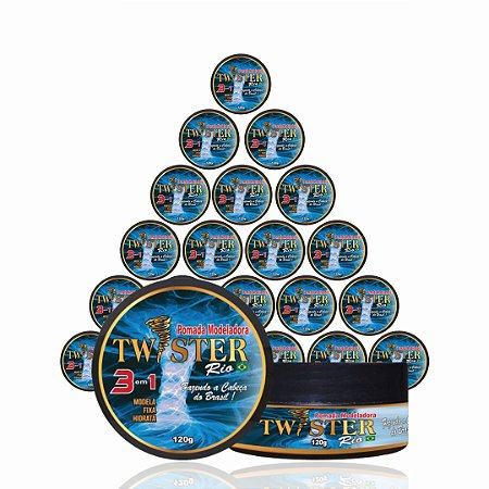 Cera Modeladora Twister Rio 120g com 12