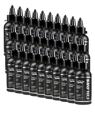 Twist Colors Semipermanente 100ml - Embalagem com 30 frascos de 100ml cada.
