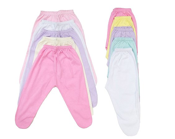 Kit 10 Mijao Com Pe Para Bebe Menina 100 Algodao Mp Kids E Um Doce Vestir Aqui