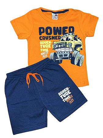 CONJUNTO LARANJA MOLETINHO