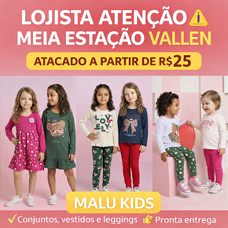 CONJUNTO MEIA ESTAÇÃO 1 AO 8 ANOS