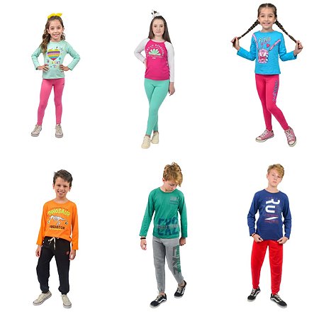 CONJUNTO MEIA ESTAÇÃO 1 AO 8 ANOS