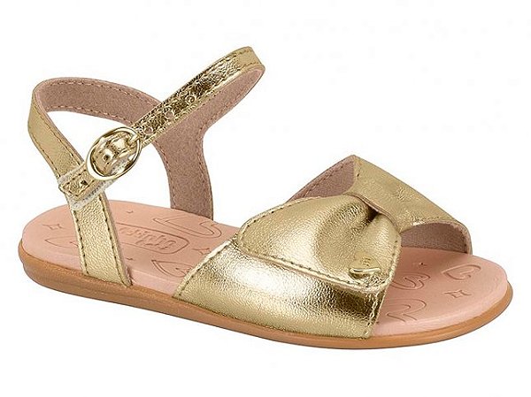 sandália molekinha metalizado 2743103