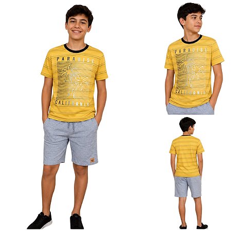 CONJUNTO MENINO 10 AO 16 ANOS