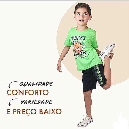 KIT 10 CONJUNTOS MASC.  P AO 8 ANOS R$16,00 MOLETINHO