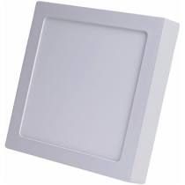Painel sobrepor quadrado ou redondo 25W 6500K branco frio ou 3000K branco quente bivolt