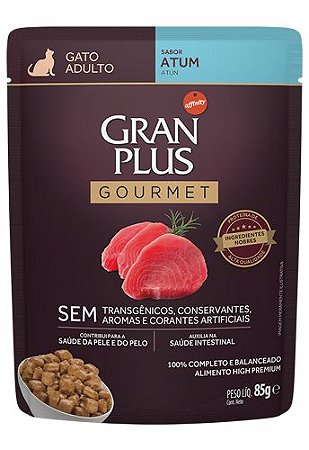 Sache Granplus Gourmet Gatos Adultos Atum 85g