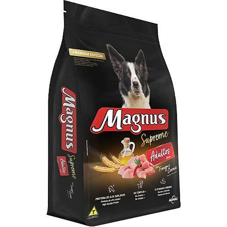 Magnus Supreme Cães Adultos Frango 15kg