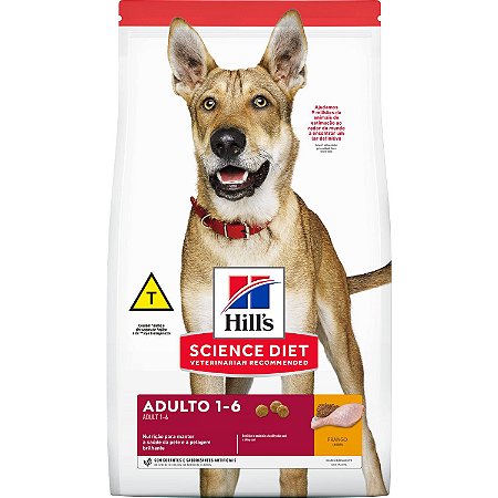 Hills Science Diet Cães Adultos Raças Medias 12kg