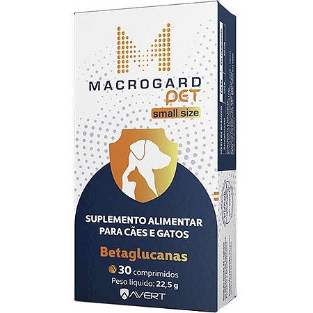 Macrogard 22,5g Small Size c/ 30 Comprimidos