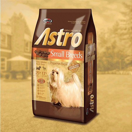 Astro Small Breeds Raças Pequenas