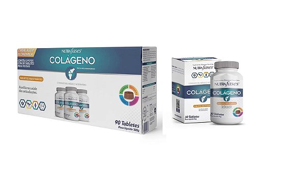 Nutrafases Colageno - 90 tabletes