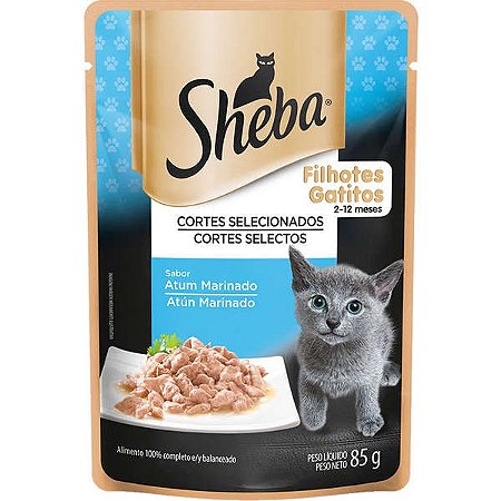 Sache Sheba Gatos Filhotes Atum ao molho 85g