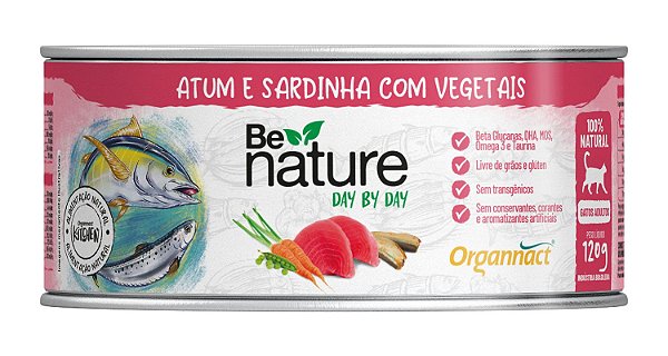 Be Nature Day By Day Gatos Adultos 120g