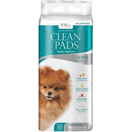 Tapete Higienico Clean Pads Adulto 60x85 - 30 unidades