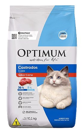 Optimum Gatos Castrados Carne
