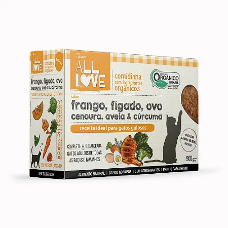 All Love Comidinha Gatos Gulosos 900g