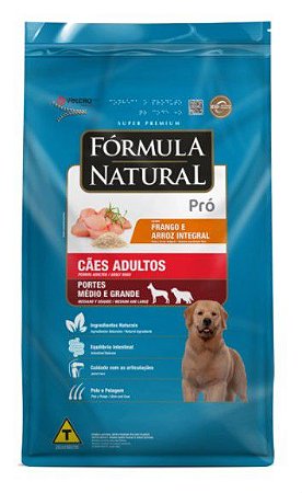 Formula Natural Pro Cães Adultos Raças Medias/Grandes 20kg
