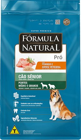 Formula Natural Pro Cães Senior Raças Medias/Grandes 15kg - Val. 16/Jun/24