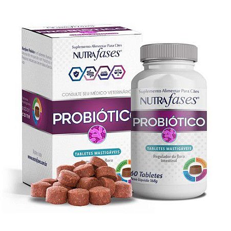 Nutrafases Probiotico - 60 tabletes