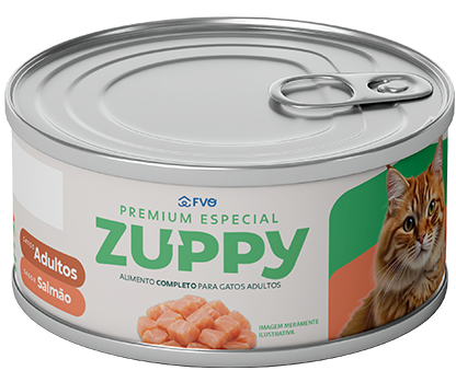 Zuppy Gatos Adultos Salmão 170g