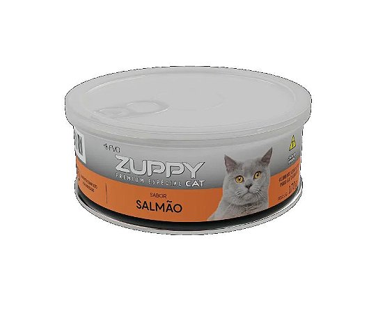 Zuppy Gatos Adultos Salmão 170g