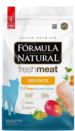 Formula Natural Fresh Meat Gatos Adultos Frango 7kg
