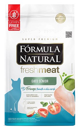 Formula Natural Fresh Meat Gatos Sênior 7+ Frango 10kg
