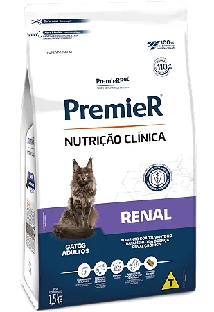 Premier Nutrição Clinica Gatos Renal 500g