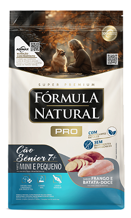 Formula Natural Pro Cães Senior Raças Mini/Pequenas 2,5kg