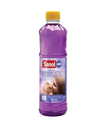 Desinfetante Eliminador De Odores Sanol Cat 500ml