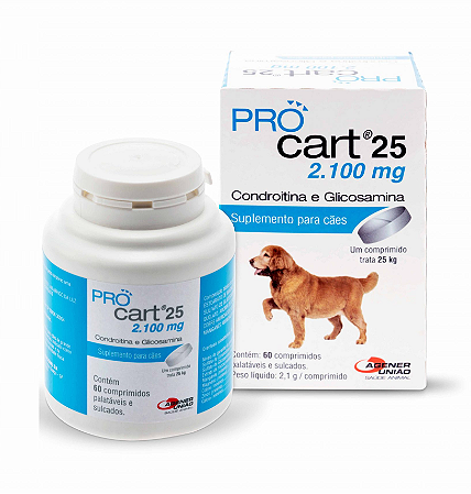 Procart® 25 - 2100mg c/ 60 comprimidos