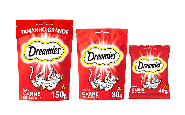 Snack Dreamies Gatos Adultos Carne