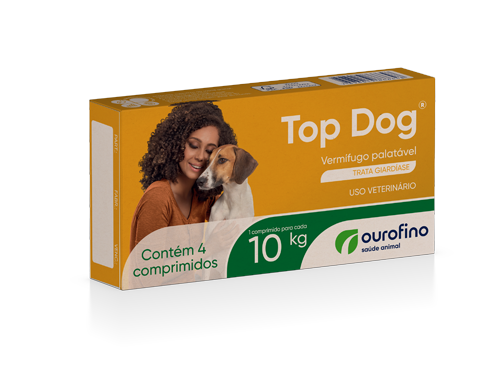 Top Dog® 10 kg c/ 4 comprimidos