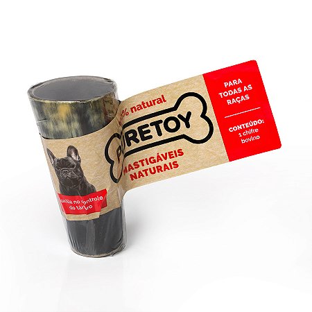 Chifre Bovino para Cães