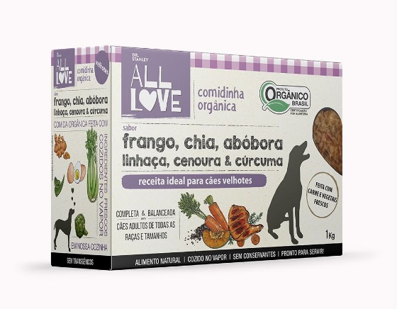 All Love Comidinha Cães Senior 1kg