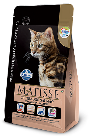 Matisse Gatos Castrados Salmão 7,5kg