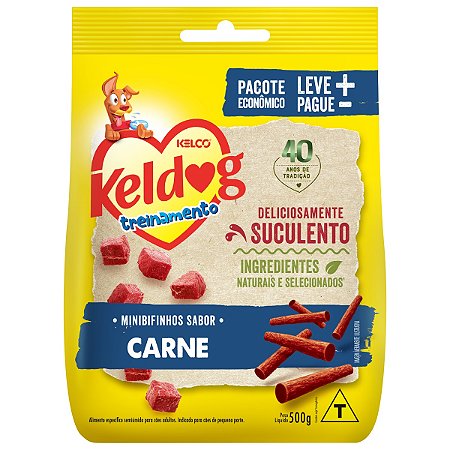 Bifinho Keldog Criadores Mini Bifinhos Carne 500g