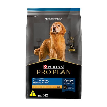 Proplan Active Mind Cães Todas as Raças 7+ 1kg