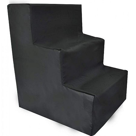Escada Cão Poliester/Bagum (52x42x45) - Preta