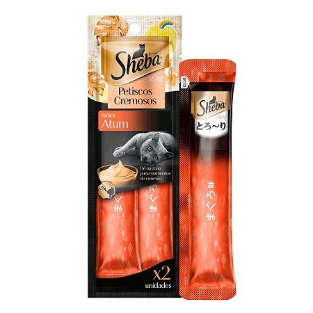 Sheba Creamy Gatos Atum 24g (2 unidades)
