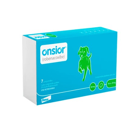 Onsior Cães 20mg c/ 7 Comprimidos