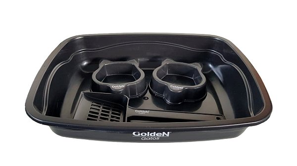 Kit Bandeja Higiênica p/ Gatos Golden (Brinde)